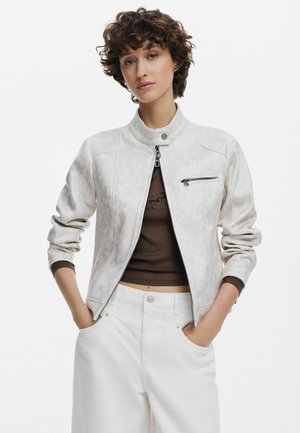 Desigual Keinonahkatakki - white