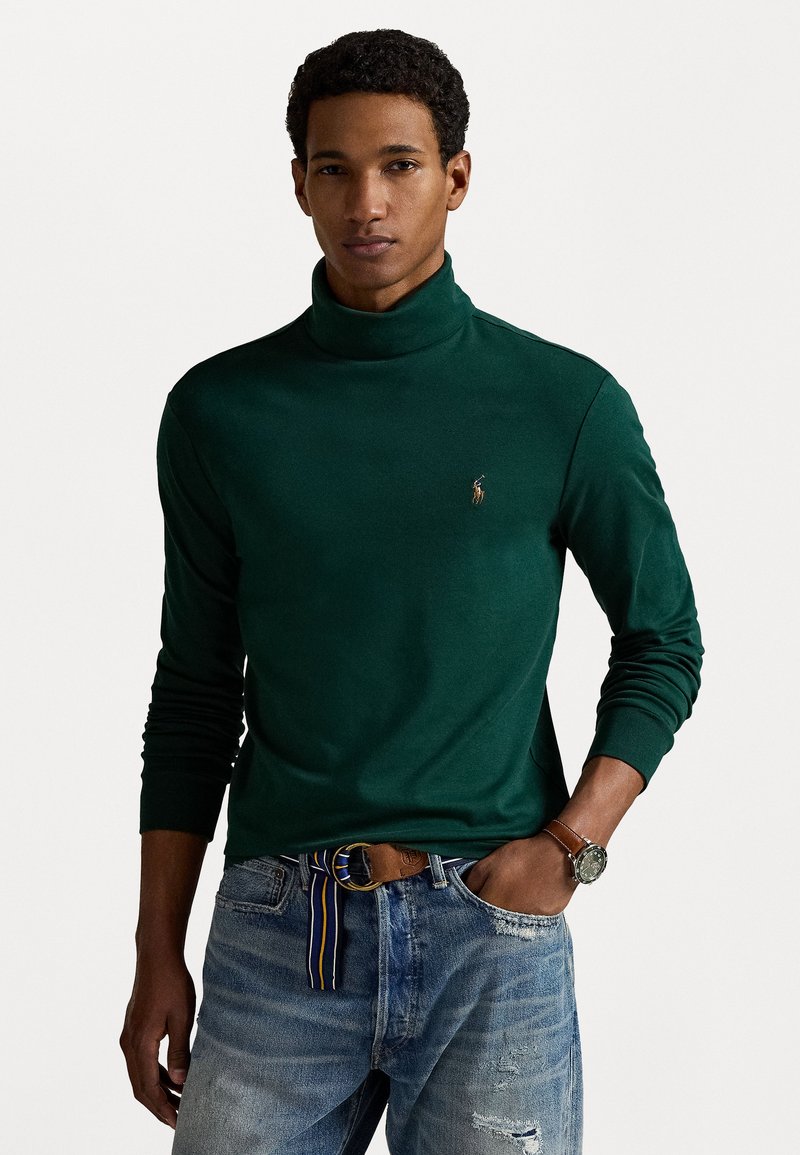 Polo Ralph Lauren SOFT COTTON ROLL NECK - Longsleeve - moss agate