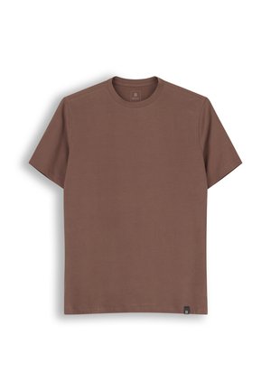 Boggi Milano, T-shirt basique - brown