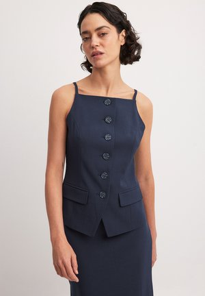 NECK  - Top - navy