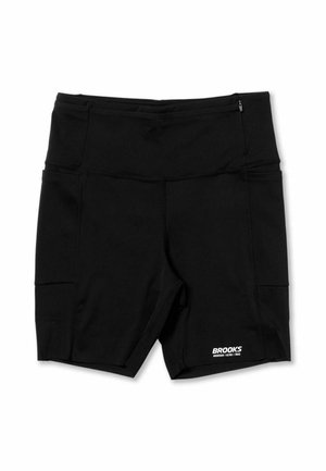 Brooks, CASCADIA SHORT TIGHT - Leggings da corsa corti - black