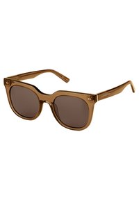 FLORENCE - Lunettes de soleil - transparent caramel brown
