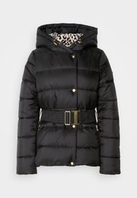 SHORT TRACK LINE JACKET - Talvejope - black/jasmine