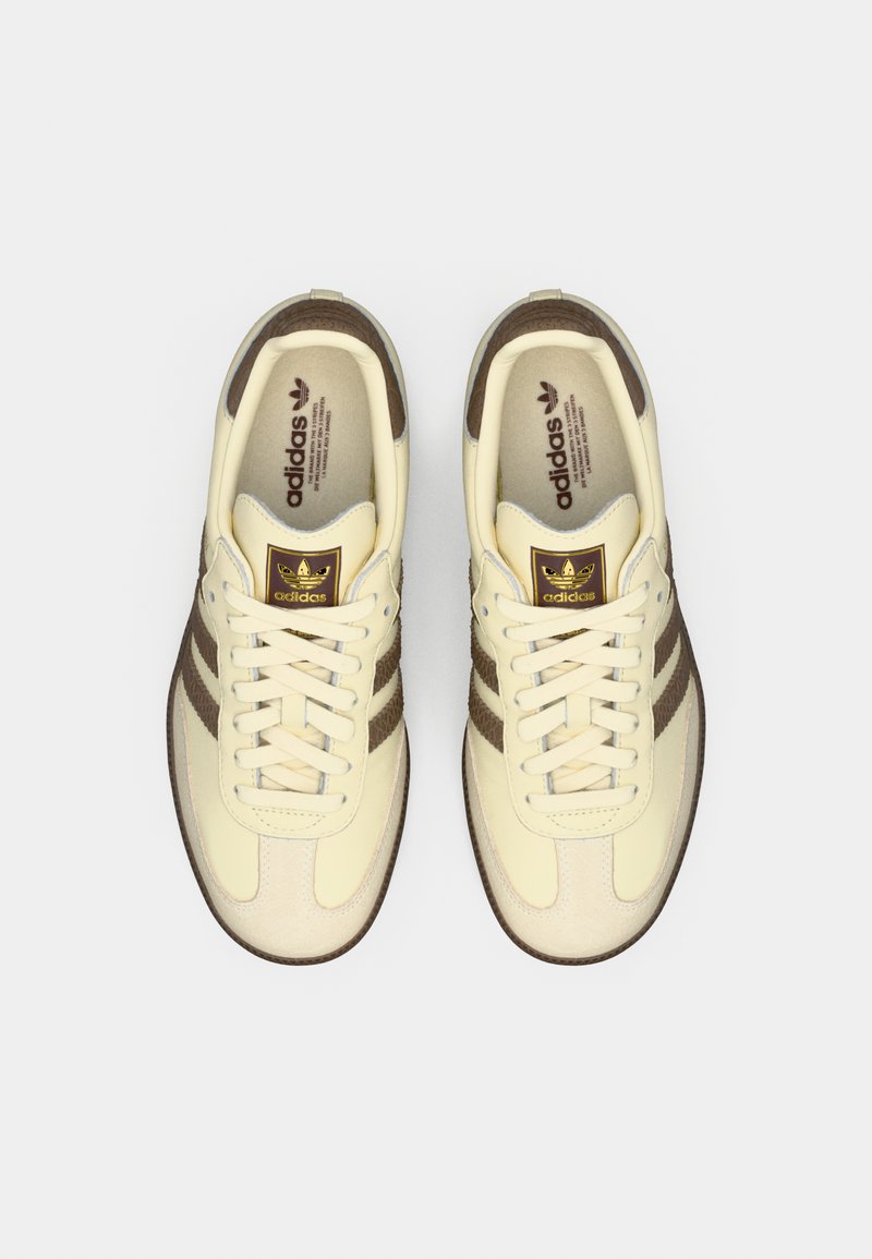 adidas Originals SAMBA OG W - Trainers - cream white/earth strata /maroon/off-white - Zalando.ie