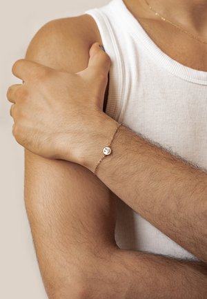 Hey Happiness, SHELL SMILEY - Bracelet - gold-coloured