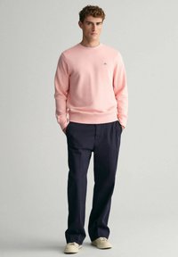 GANT SHIELD C NECK - Sweatshirt - rose