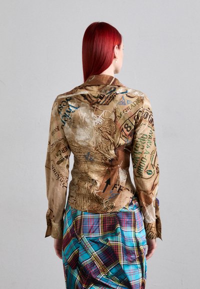 Vivienne Westwood DRUNKEN - Blusa - brown