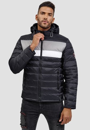 HAMPSHIRE - Téli dzseki - black mix