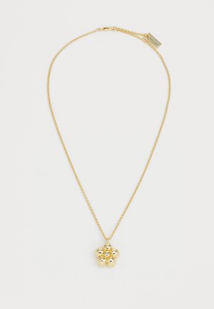 MARC JACOBS DAISY BALLOON NECKLACE - Collana - light antique gold-coloured
