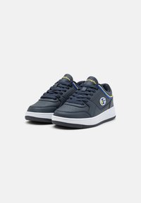 Champion RD18 LOW UNISEX - Basketballsko - navy/yellow/blue