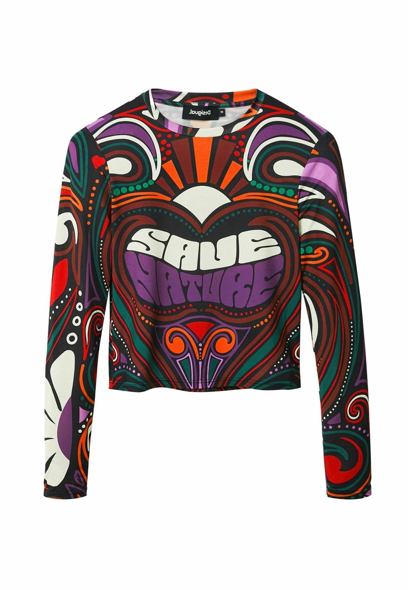 Desigual Longsleeve zwart