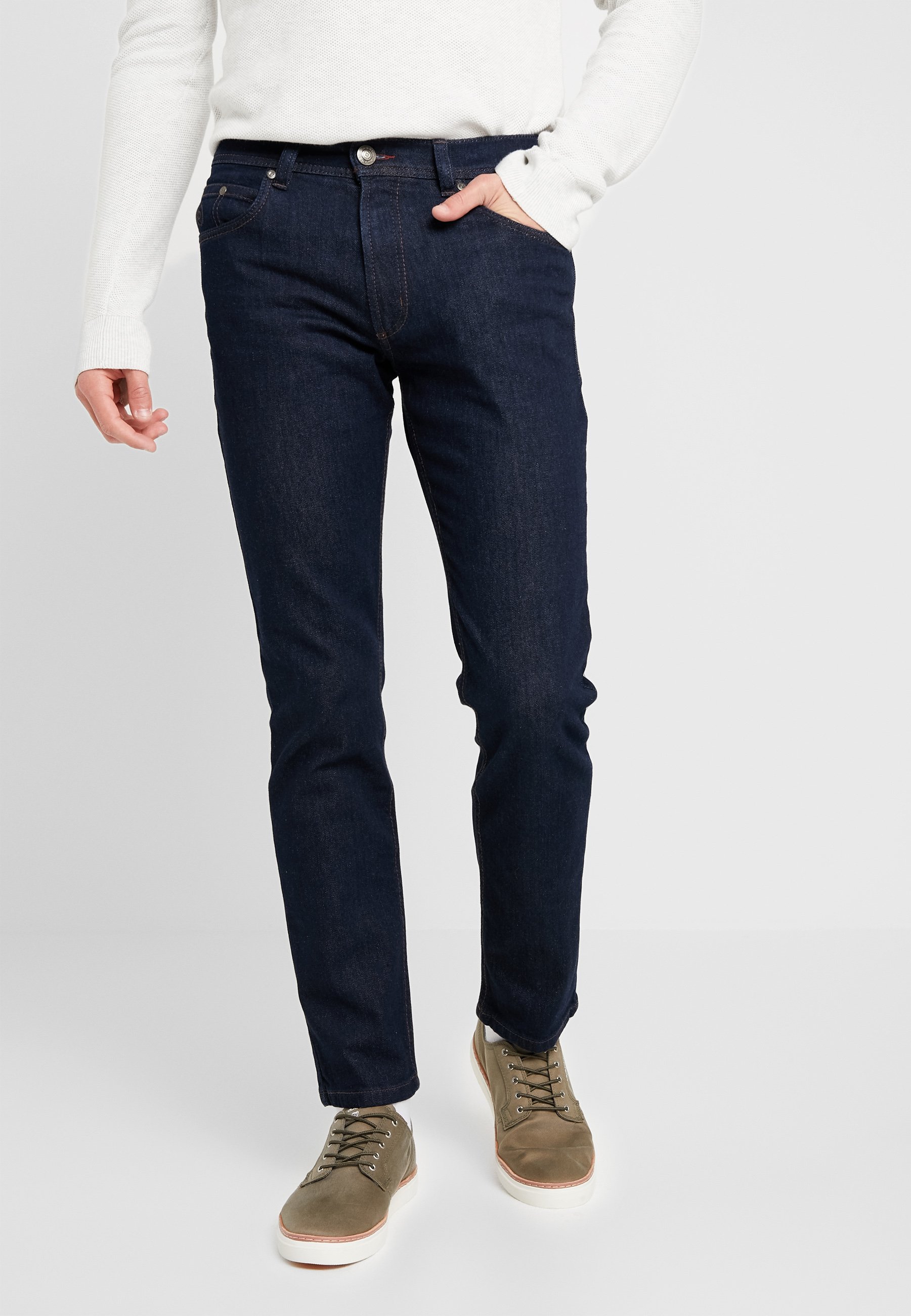 fuzzy hardware Abe bugatti NEVADA - Straight leg jeans - raw denim/blue denim - Zalando.ie