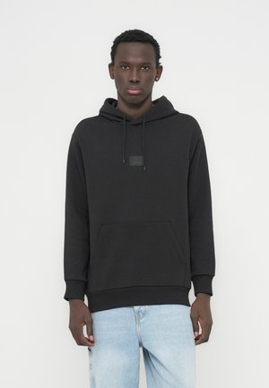 SILICON BADGE HOODIE - Hættetrøje - black