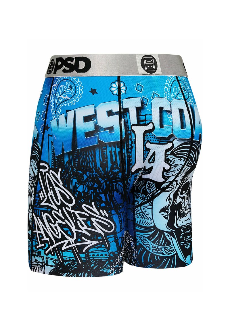 Stance Pedlz Fallin Boxer Uomo Motivo Floreale - Blu, Tessuto ButterBlend, Supporto Wholester, Cuciture Piatte
