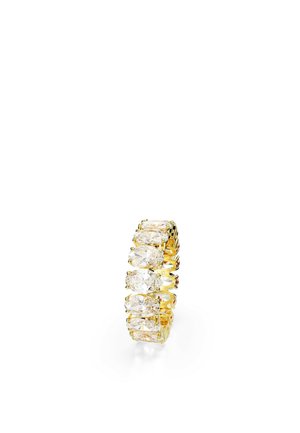 MATRIX OVAL CUT-TONE PLATED - Ring - white