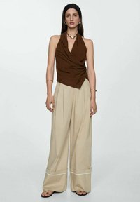 Mango Blouse - brown