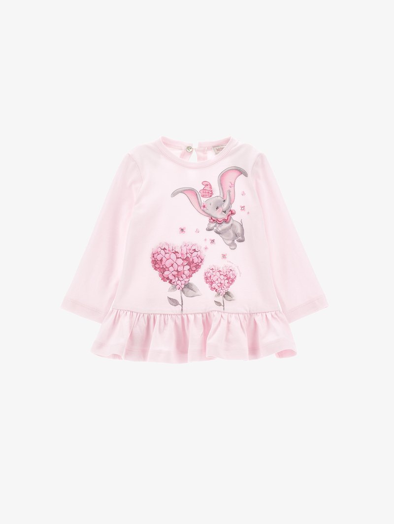 Monnalisa BABY DUMBO DISNEY - Topper langermet - rosa fairytale