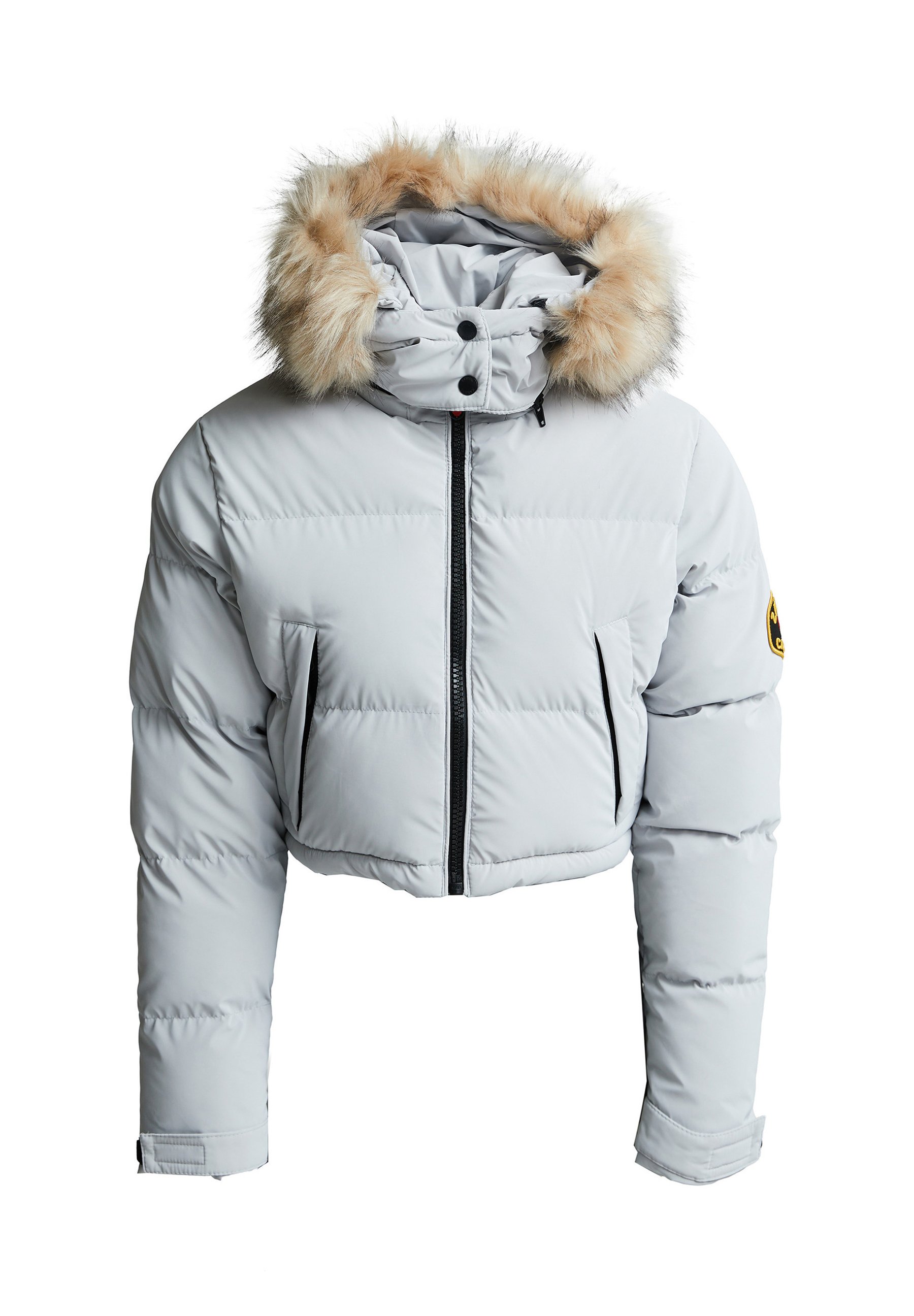 Zavetti Canada BELLUCCI CROPPED HOODED PUFFER - Winter jacket