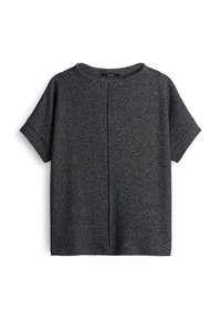 LOOSE FIT BOUCLÉ TEXTURE - T-shirt basic - ocean