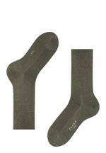 Calcetines Hombre FALKE Tiago M Kh Algodón Fil D'Écosse Sostenible Lisos 1 Par Calcetines Cortos Hombre