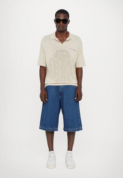 Les Benjamins Τζιν σορτς - stone wash