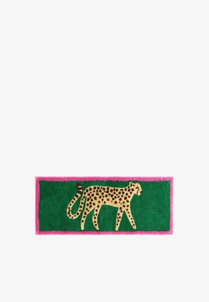 Next, CHEETAH ANIMAL PRINT MAT UNISEX - Bath mat - green