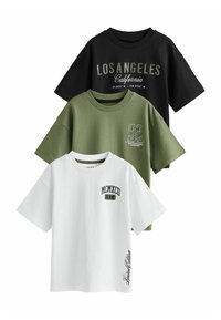 Ikke valgt, black white khaki