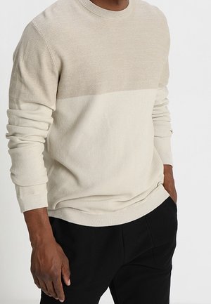 Strickpullover - beige
