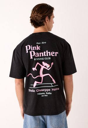 PANTHER LICENCE GRAPHIC - T-shirt imprimé - black