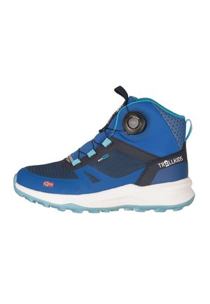 FJORD MID XT - Hiking shoes - alpine blue pool blue dark indigo
