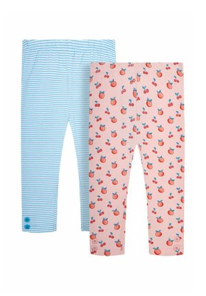 2-PACK STRAWBERRY WATERMELON - Legíny – nohavice - pink peach blue