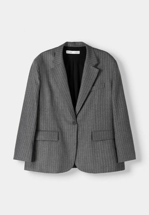 Bershka Short coat - dark grey
