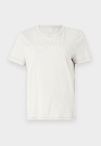 LOGO PRINT - Triko s potiskem - clouds grey