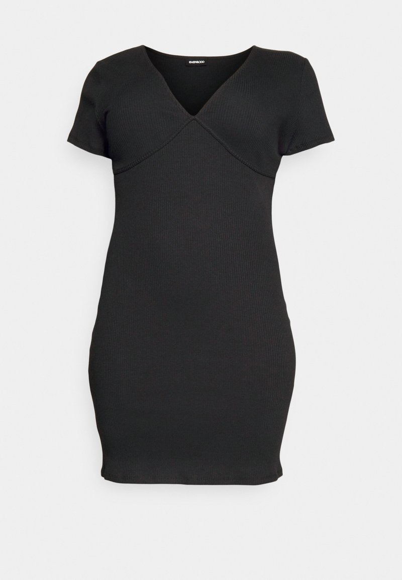 Even&Odd Curvy Jurk zwart