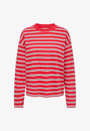 ONLY, ONLHAPPY L/S O-NECK STRIPE TEE JRS - Maglietta a manica lunga - lollipop