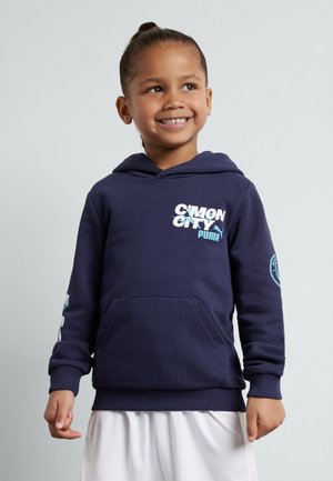Felpa Con Cappuccio Manchester City - Collezione Ufficiale | Cotone, Taglie Uomo E Bambini - Foto 9