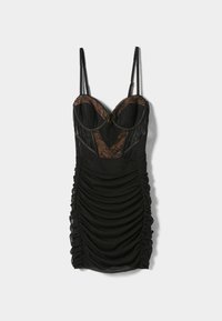 Bershka Cocktailklänning - black