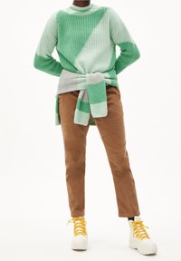 ARMEDANGELS Jumper - mottled light green