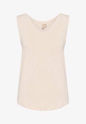 Culture, CULTURE V-NECK TANK TOP. - Débardeur - whitecap