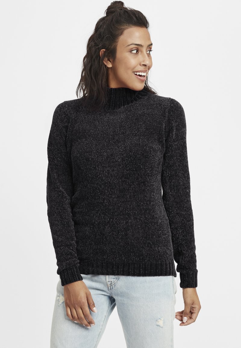 Oxmo OXESTELLA - Strikkegenser - black