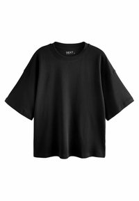 RELAXED FIT CREW NECK - Triko s potiskem - black
