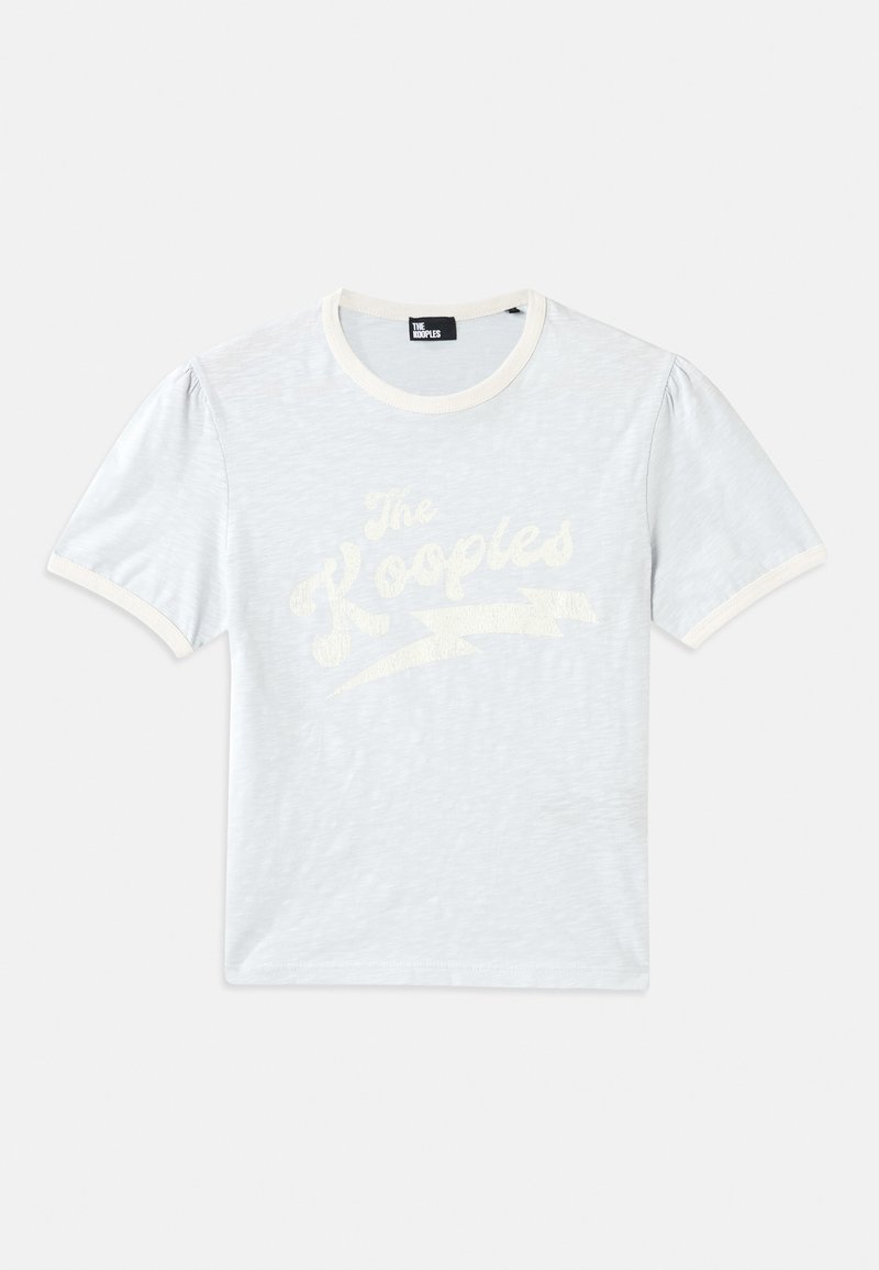 The Kooples T-shirt print lichtblauw