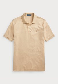 CUSTOM SLIM FIT SOFT COTTON POLO SHIRT - Polo majica - classic camel heather
