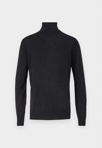 CASHMERE ROLL NECK - Džemper - black