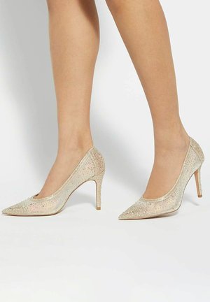 BRIGHTEST - High heeled sandals - gold