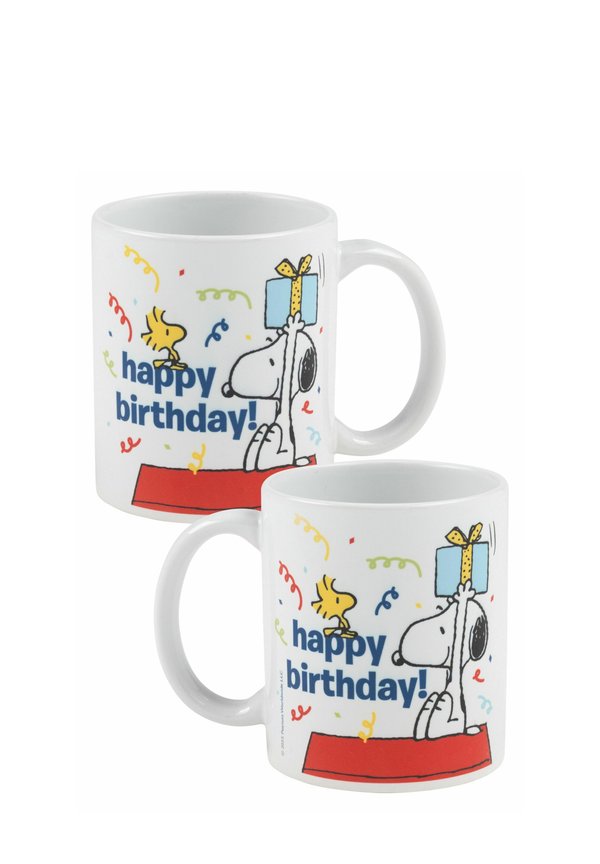 THE PEANUTS TASSE HAPPY BIRTHDAY - Sonstige Accessoires - weiß