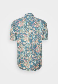 Patagonia GO TO SHIRT - Camisa - dirt bags multi/abalone blue