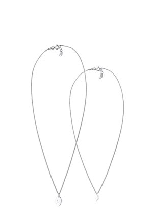 2 PACK - Halskette - silberfarben