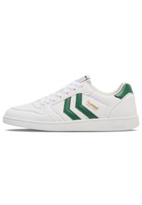 Unselected, white/green