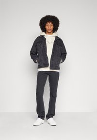 Tommy Jeans LINEAR LOGO - Felpa - newsprint